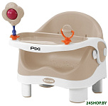 Картинка Стульчик для кормления Bertoni Pixi Beige and White (10100280002)