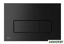 Картинка Панель смыва Alcaplast M578 (черный матовый)