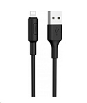 Картинка Кабель Hoco X25 Lightning (черный)