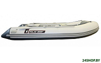 Картинка Надувная лодка Polar Bird Merlin PB-340M ПБ50 НДНД (серый/белый)
