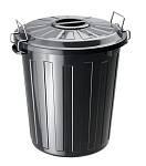 Картинка Мусорное ведро Rotho Roll Bob 1784608851 (черный)