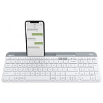 Картинка Клавиатура Logitech K580 Slim (белый)