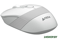 Картинка Компьютерная мышь A4Tech Fstyler FG10 (белый/серый)