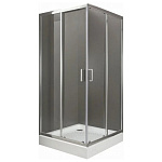 Картинка Душевой уголок BelBagno UNO-A-2-90-P-Cr 90x90 (рифленое стекло)