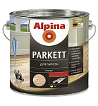 Картинка Лак Alpina Parkett шелковисто-матовый (10 л)