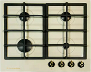 Картинка Встраиваемая варочная поверхность Electronicsdeluxe TG4 750231F-022 (бежевый)