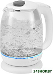 Картинка Электрический чайник Harper HWK-GM02 White