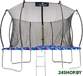 Картинка Батут Calviano Inside Master Smile 374 см - 12ft (внутренняя сетка, с лестницей)