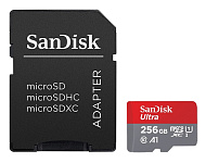 Картинка Карта памяти SanDisk Ultra SDSQUA4-256G-GN6MA microSDXC 256GB (с адаптером)