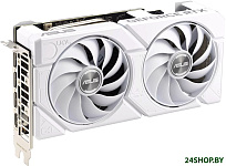 Dual GeForce RTX 4060 Ti Evo White OC Edition 8GB GDDR6 DUAL-RTX4060TI-O8G-EVO-WHITE