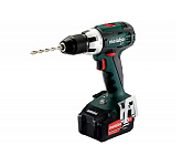 Картинка Дрель-шуруповерт Metabo BS 18 LT 602102500 (с 2-мя АКБ 4 Ah)