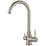 Картинка Смеситель ZorG Steel Hammer SH 763 (сатин)