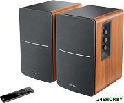 Картинка Акустика Edifier R1280T (серебристый/коричневый)