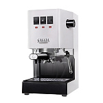 Картинка Рожковая помповая кофеварка Gaggia Classic (белый)