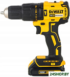 Картинка Ударная дрель-шуруповерт DeWalt DCD778D2T-QW (с 2-мя АКБ, кейс)