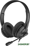 Картинка Наушники с микрофоном A4Tech HU-10 (черный)