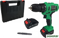 Картинка Дрель-шуруповерт Zitrek Greenpower 12-Li 063-4074 (с 2-мя АКБ, кейс)