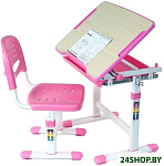 Картинка Парта Fun Desk Piccolino (розовый) [211461]