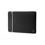 Картинка Чехол HP Reversible Sleeve 15.6 (черный/серебристый)