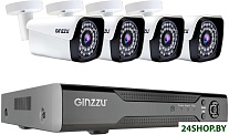 Картинка Комплект видеонаблюдения Ginzzu HK-840N