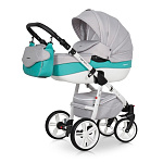 Картинка Универсальная коляска RIKO Nano Ecco (2 в 1, malachit)