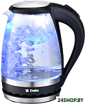 Картинка Электрочайник Delta DL-1202 (черный)