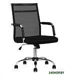 Картинка Кресло Stool Group TopChairs Clerk (черный)