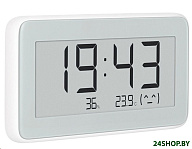 Картинка Термогигрометр Xiaomi Temperature and Humidity Monitor Clock LYWSD02MMC (международная верс