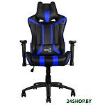 Картинка Кресло AeroCool AC120 (черный/синий)