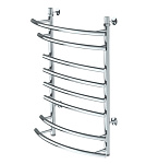 Картинка Полотенцесушитель Gloss and Reiter Cascade Drawt 50x80 [Л.50х80.КД8 (1