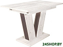 Кухонный стол ЭлиГард Kai 118-157x76x72 (сосна каньон)