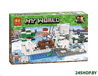 Картинка Конструктор Bela My World 10960 Зимняя рыбалка