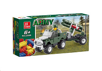 Картинка Конструктор JIE-STAR Army 23009 Военный джип