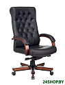 Кресло Бюрократ T-9928WALNUT (черный)