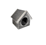 Картинка Домик-когтеточка Cat House Будка 0.38 (серый)