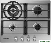 Картинка Встраиваемая варочная газовая панель (поверхность) SAMSUNG NA64H3040AS/WT