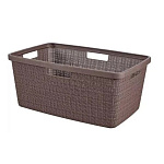 Картинка Корзина Curver Jute S 245978 (46л, фиолетово-коричневый)