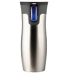 Картинка Термокружка Contigo West Loop 0.47л (серебристый)