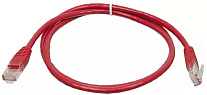 Картинка Сетевое оборудование Patchcord molded 5E Copper 0.5m Red