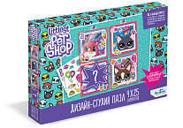 Littlest Pet Shop.Дизайн-студия.Полиптих 4х25.Счастливые зверушки.04415
