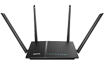 Картинка Беспроводной роутер D-LINK DIR-825 (dir-825/ru/r) (черный)