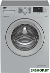 Картинка Стиральная машина BEKO WSRE6512ZSS (серебристый)