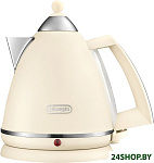 Картинка Электрочайник DeLonghi Argento Flora KBX2016.BG