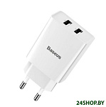 Картинка Сетевое зарядное Baseus CCFS-R02 White