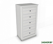 Картинка Комод Глазов Paola 45 (ясень анкор светлый/патина)