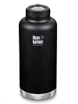 Картинка Термос для напитков Klean Kanteen TKWide Loop Cap Shale Black 1005768 (1900 мл)