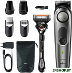 Картинка Триммер для бороды и усов Braun BT7320