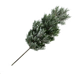 Картинка Ветка новогодняя GreenDeco Заснеженная 4630079858200 (зеленый)