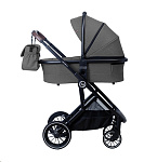 Картинка Коляска Bubago LIRA BD801 3 в 1 Dark Grey