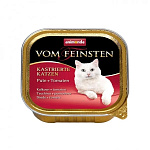 Картинка Консервированный корм для кошек Animonda Vom Feinsten Castrated с индейкой и томатами 0.1 к